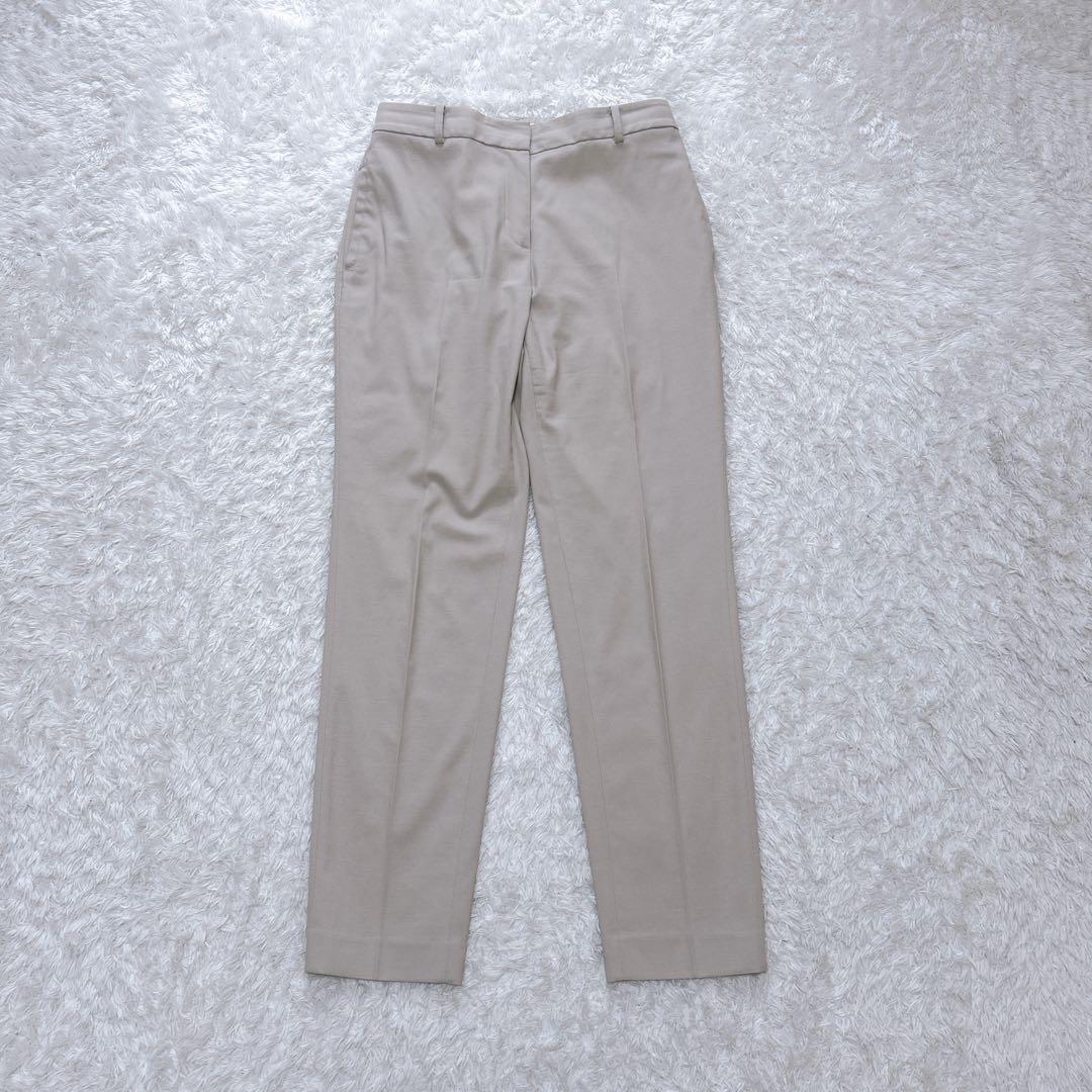 PLST プラステ セットアップ　パンツスーツ　ウォッシャブル　ベージュ Ｌ