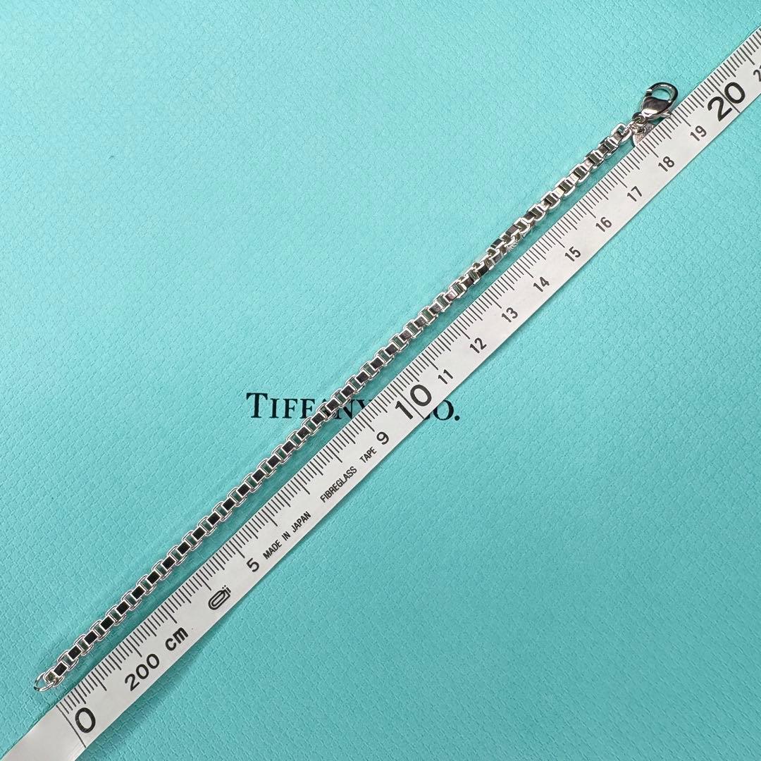 【極美品】約19.5cm ティファニー ベネチアン ブレスレットSV925