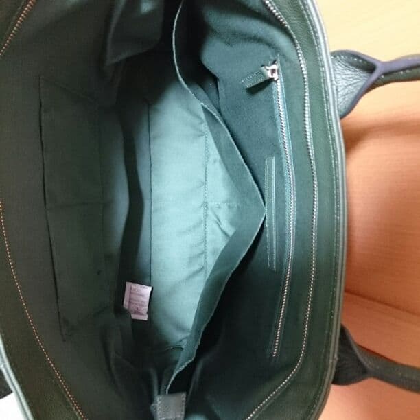 アルフレッド・バニスター レザートートバッグ 新品未使用タグ付き グリーン