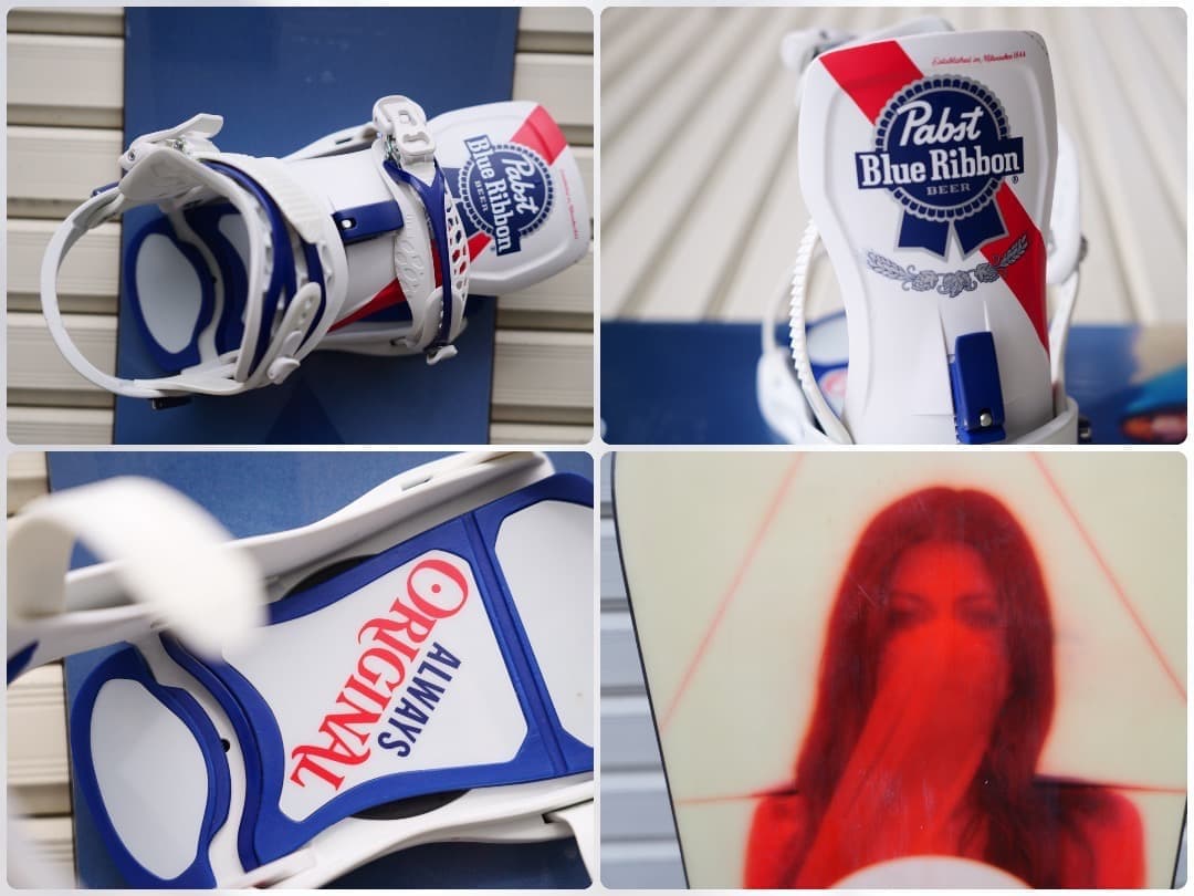 FLUX Pabst Blue Ribbon スノーボード ビンディング