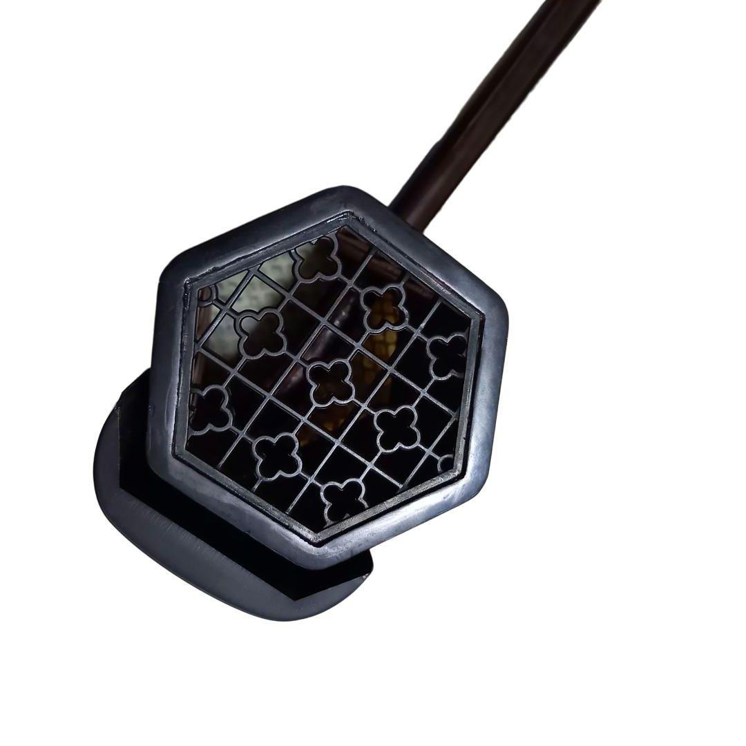 即日配送★ 中国楽器 二胡 胡弓 虎丘 六角胴 蛇皮 ハードケース付き