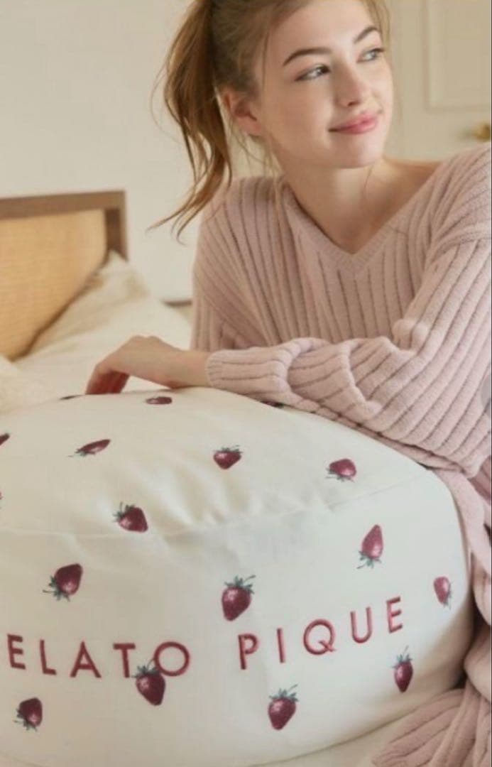 ジェラートピケ　ONLINE限定 ビーズクッション