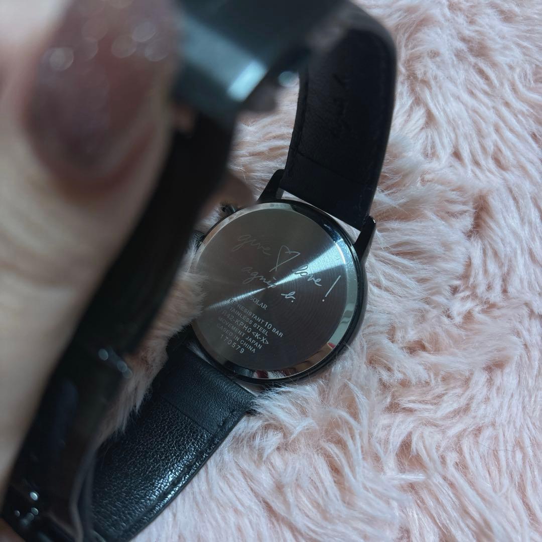 希少 限定1000本 アニエスベー 時計LM02 WATCH FCRD701