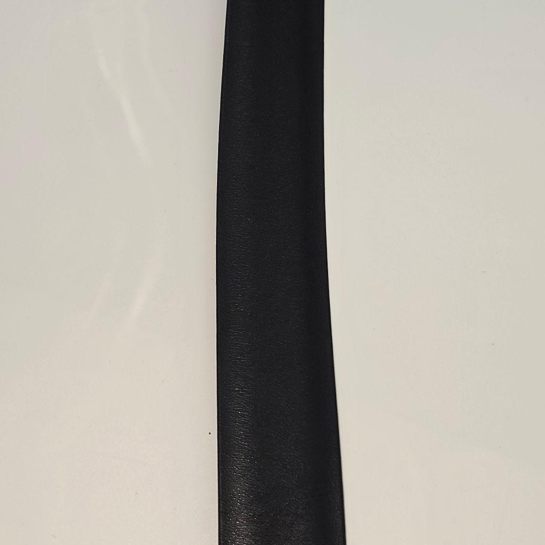 鑑定済　サンチュールネオグラムベルト　85センチ M6058　ブラックレザー