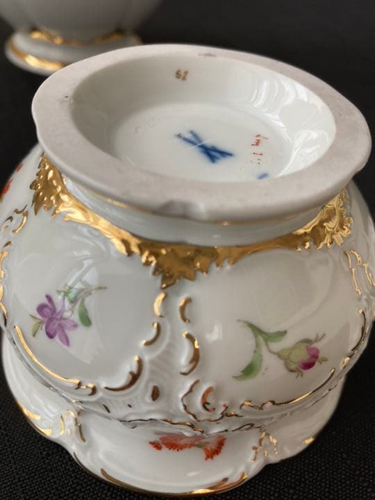 マイセン　MEISSEN レア品　希少セット◆宮廷の小花　セット