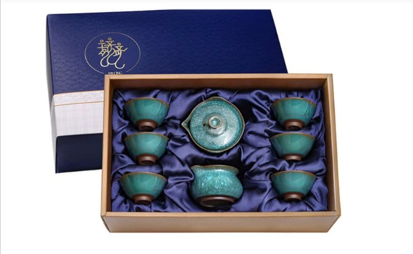 【新品】台湾　宜龍の茶器　EILONG　綠翠玉　エメラルド