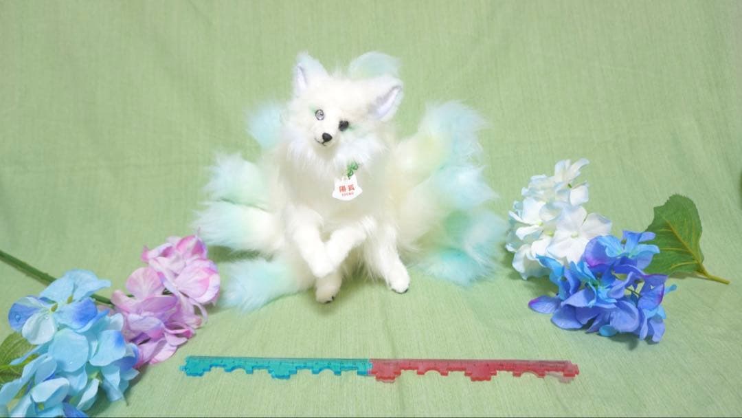 九尾　狐　アートドール　オリジナル　陽狐