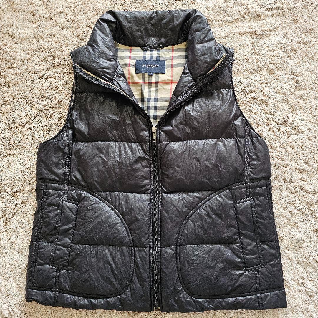 BURBERRY LONDON ノバチェック ダウン キルティング ベスト 44