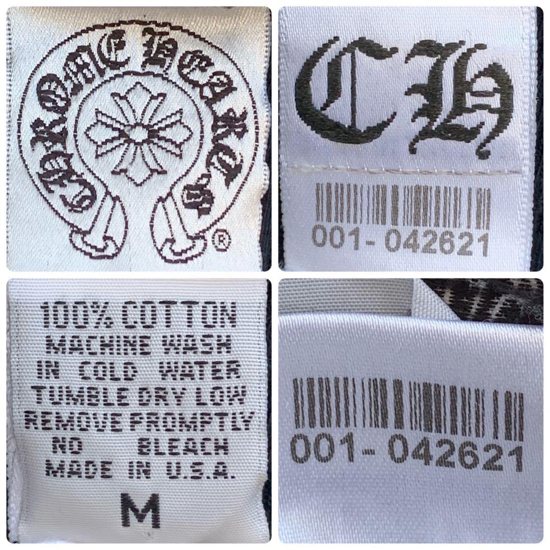 ［美品］クロムハーツ　バック　タガープリント　タンクトップ　アーチロゴ　Mサイズ