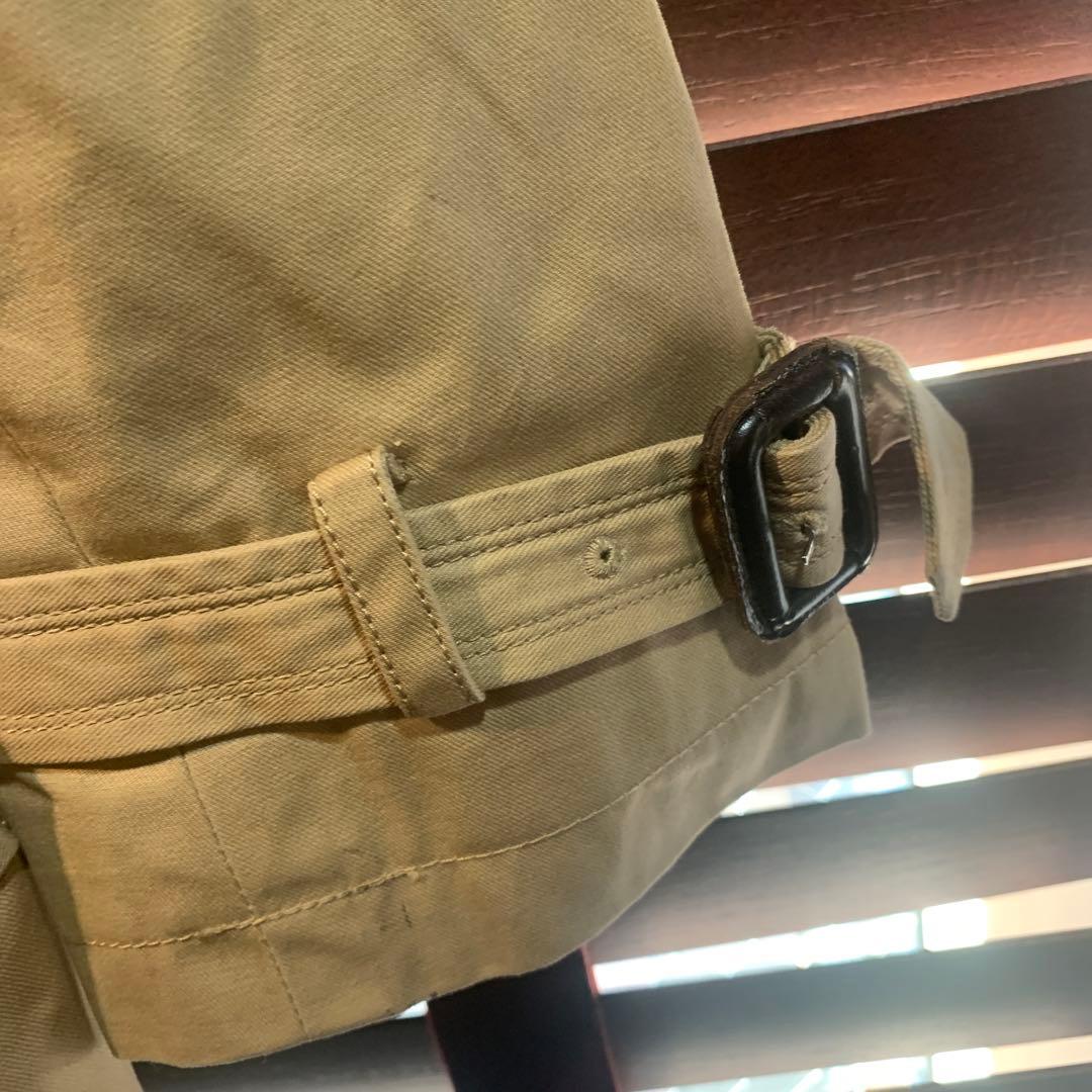 burberry black label トレンチコート 古着