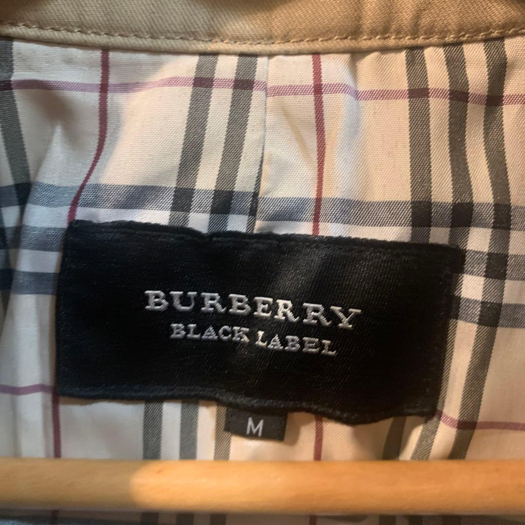 burberry black label トレンチコート 古着
