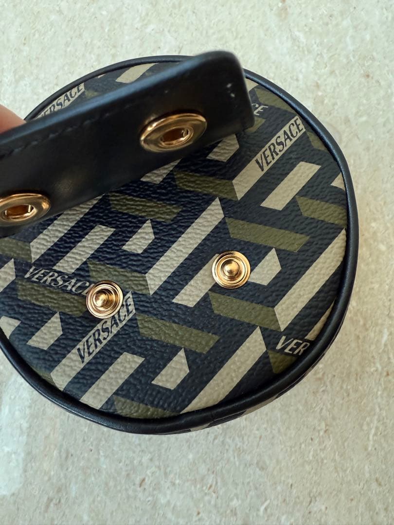 【未使用】VERSACE ヴェルサーチ　グレカロゴ　ポーチ