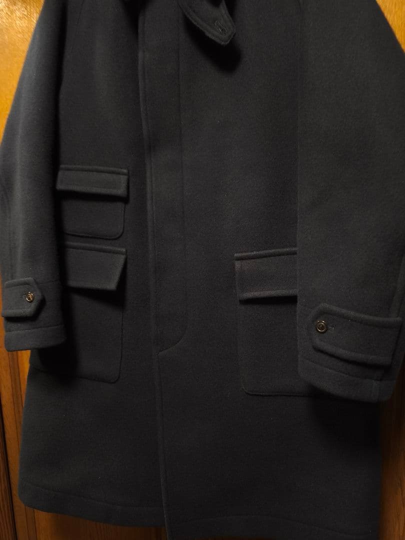 美品 KAPTAIN SUNSHINE トラベラーコート　ネイビー 36