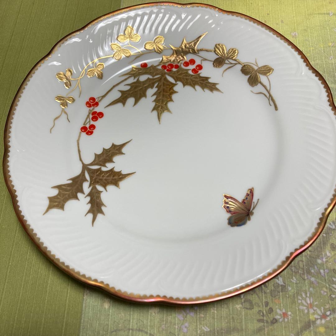 リチャードジノリ　サヴォイア家　森の果実　デザートプレート