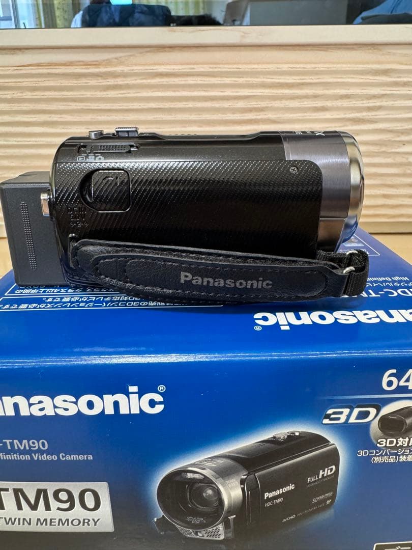 Panasonic HDC-TM90 ビデオカメラ 本体 64GB ＋大容量ＢＴ