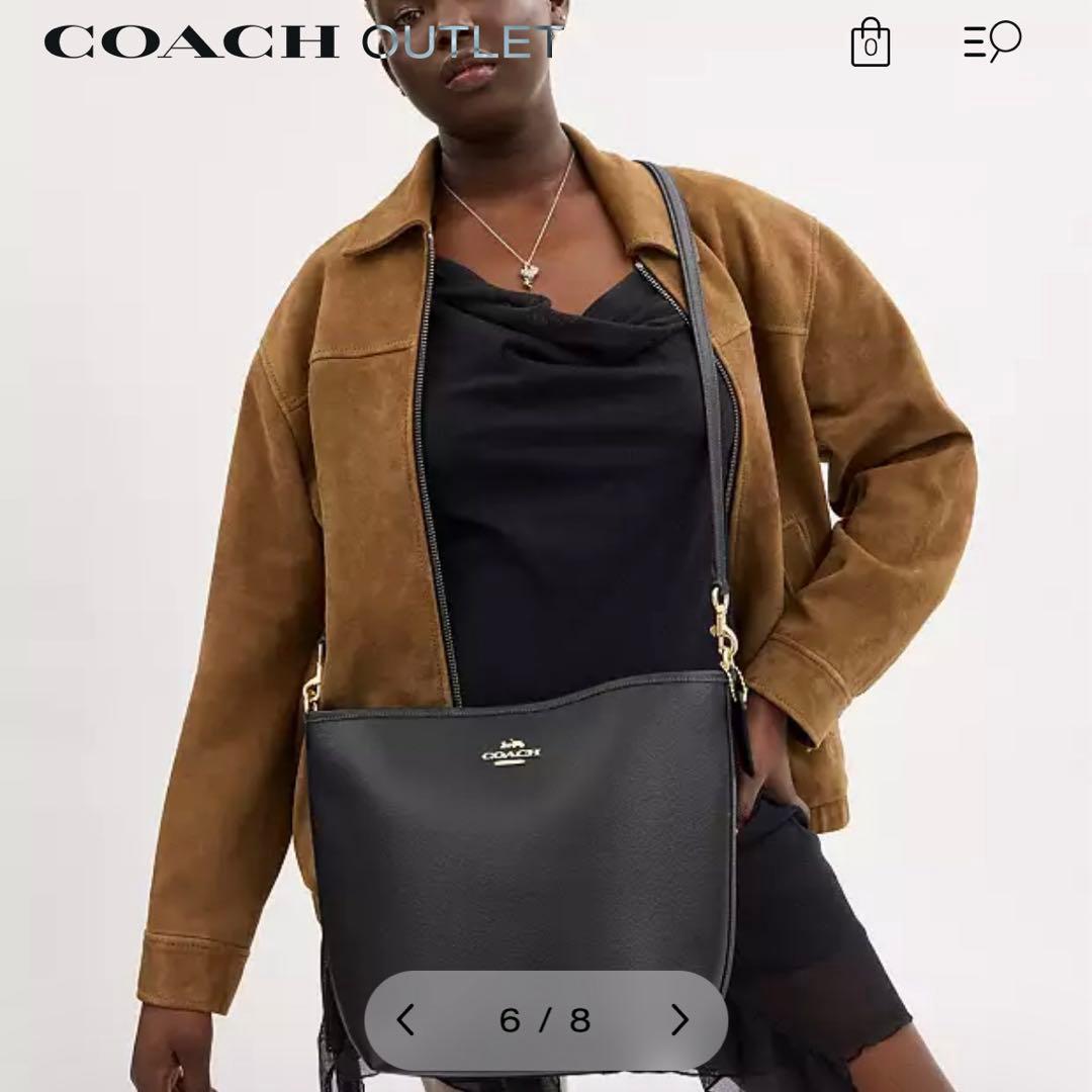 COACH ブラック シティ ラージバケットバッグ 品番 CT803 IMRF2
