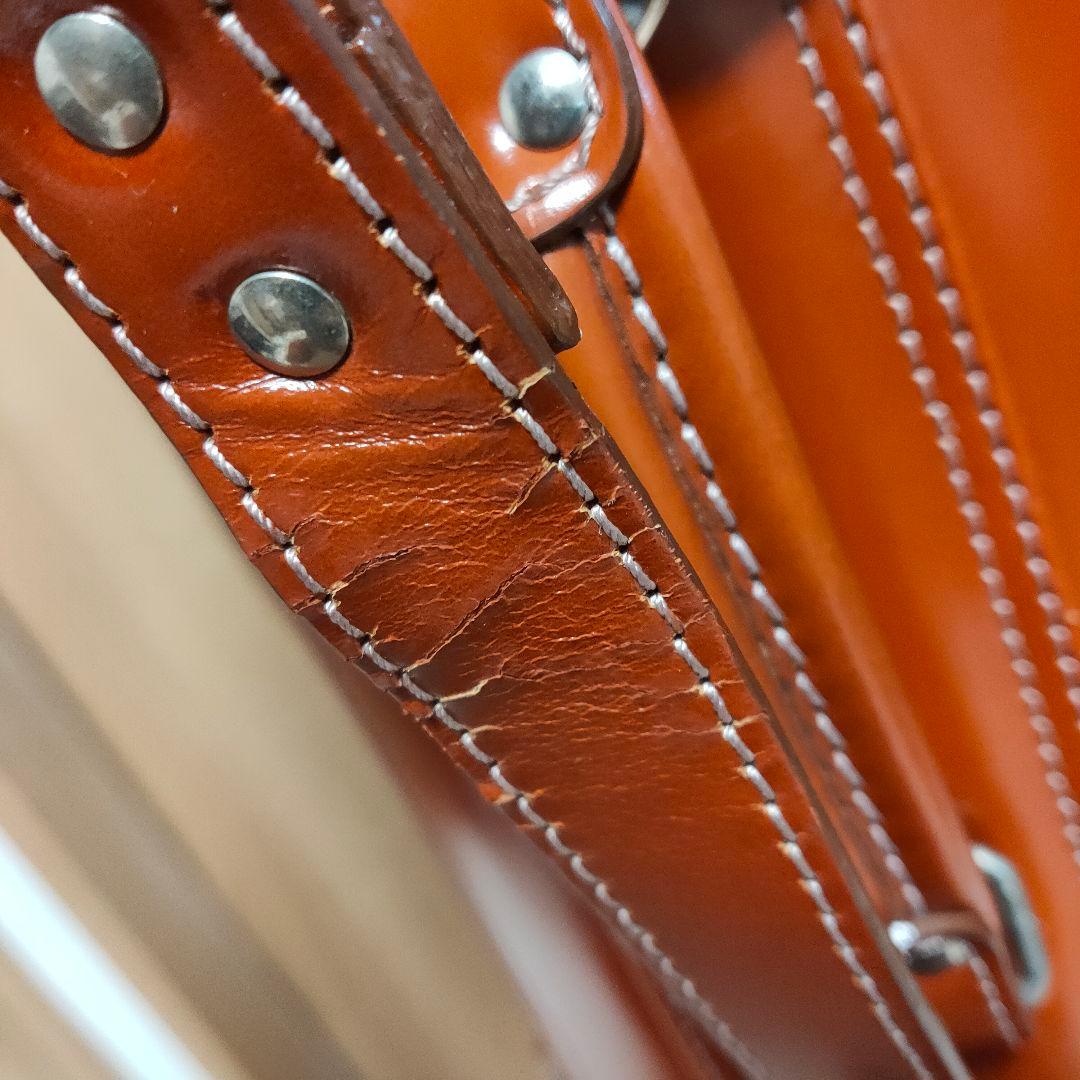 キャスコ(Kasco) 本革　キャディバッグ　ブラウン