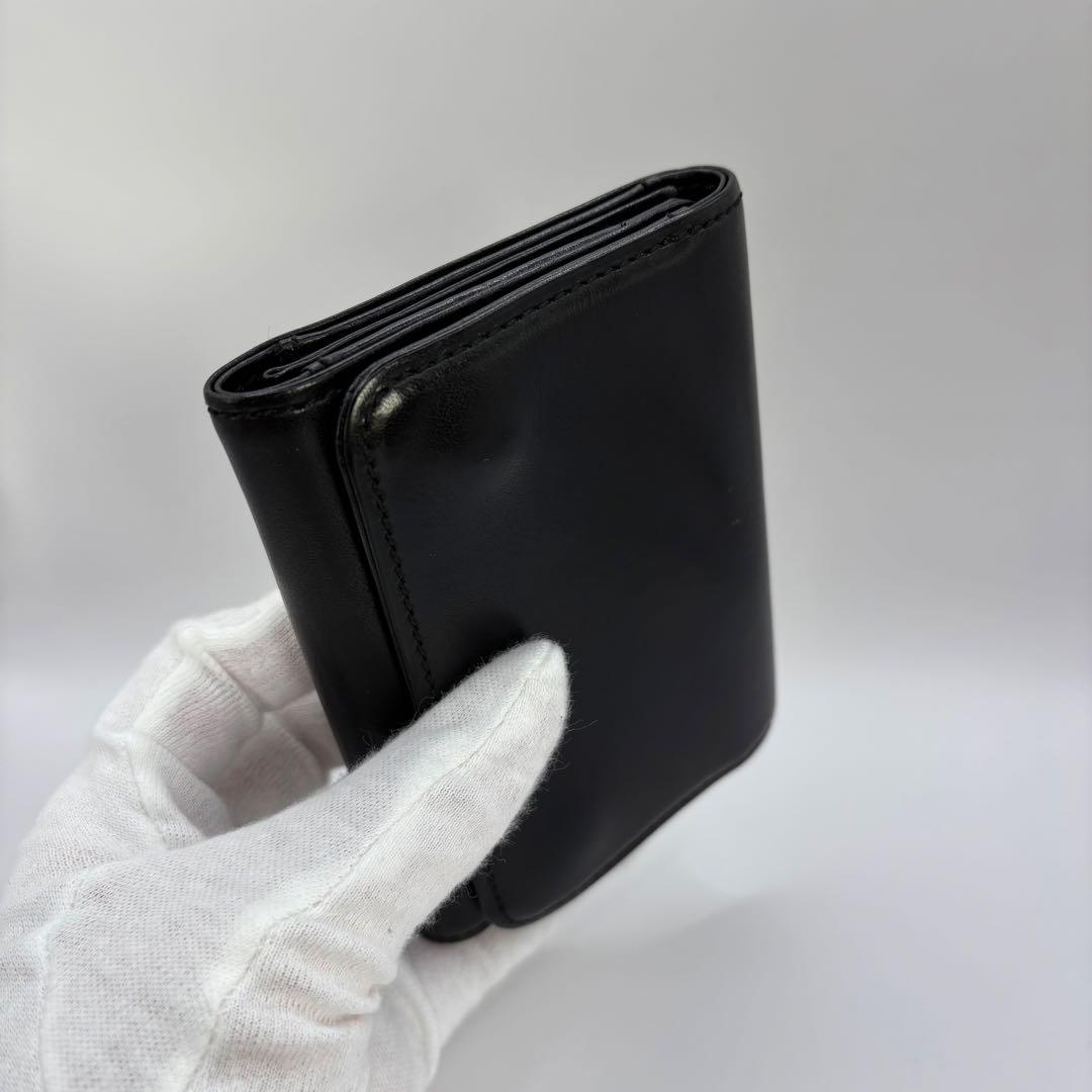 PORTER WACKO MARIA 三つ折り財布　TYPE-Ⅲ ブラック　財布
