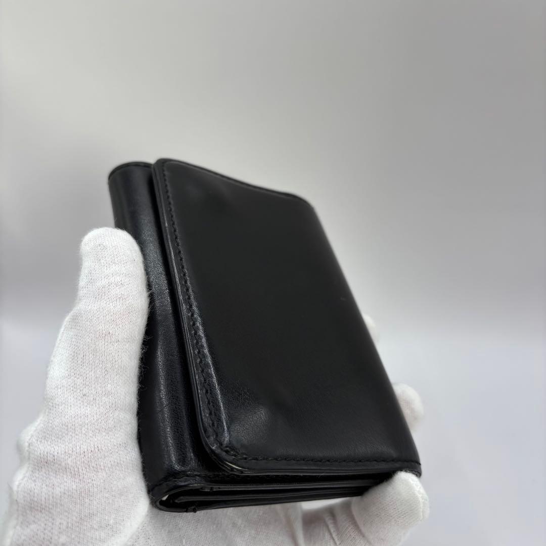 PORTER WACKO MARIA 三つ折り財布　TYPE-Ⅲ ブラック　財布