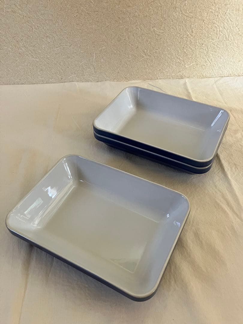 Emile Henry エミールアンリ　ベーキング皿　耐熱　グラタン皿　角皿