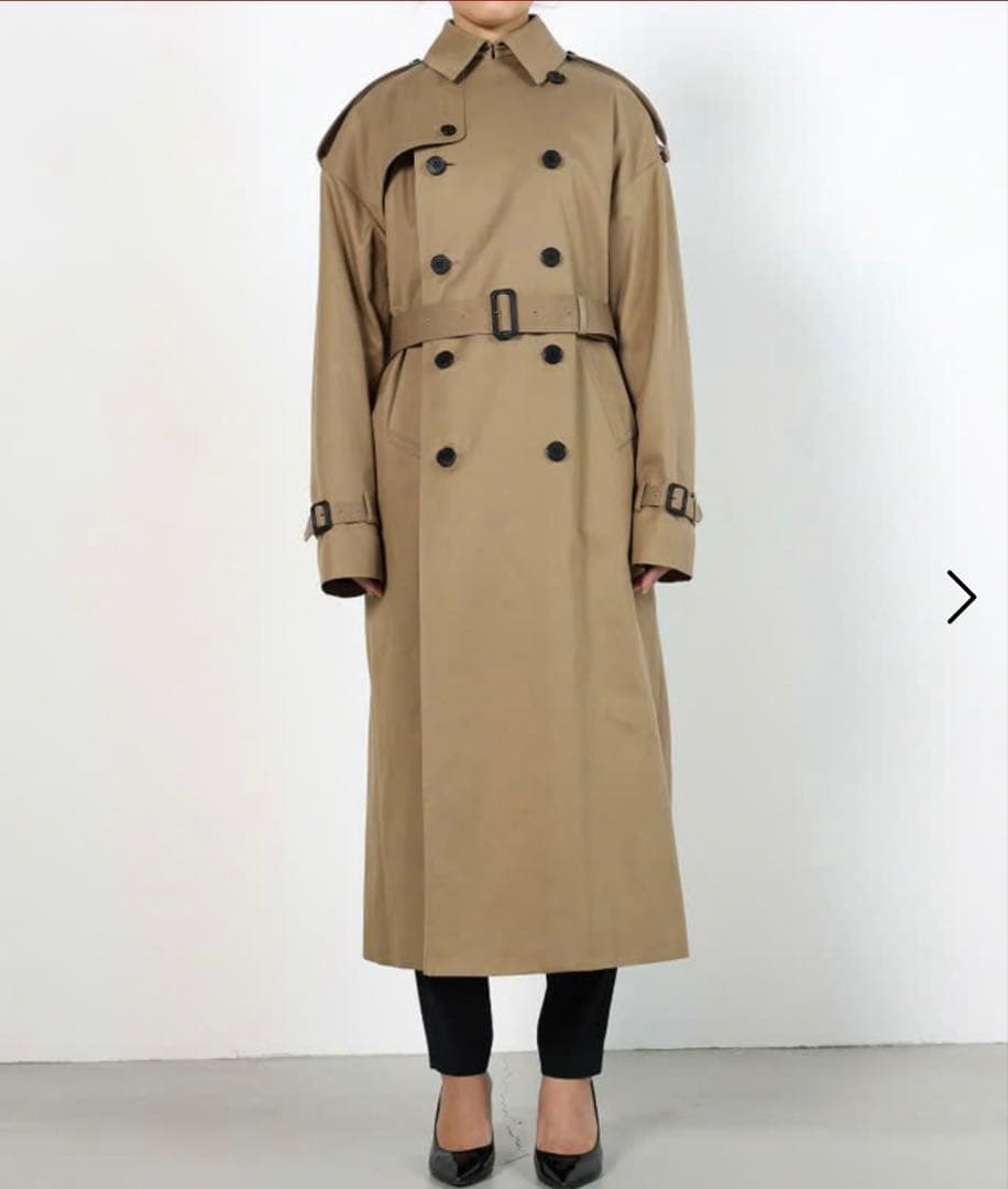 N*ス様 超美品 HYKE ハイク トレンチコート ビックフィット