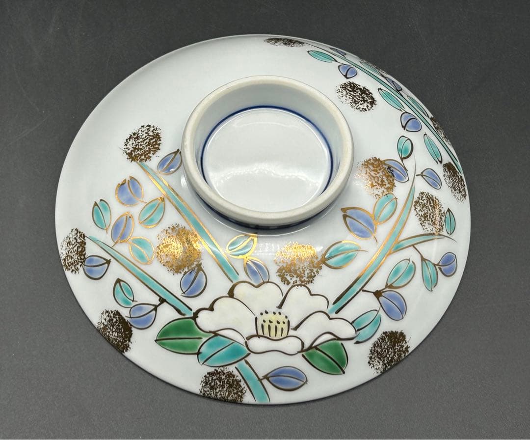 陶器　清水焼　煮物鉢　5個　鉢　蓋物　金彩　京峰