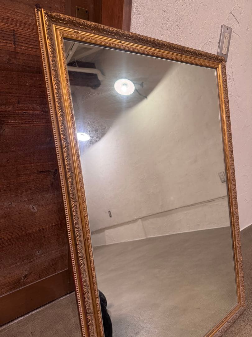 アンティークミラー　ビンテージミラー　大型鏡