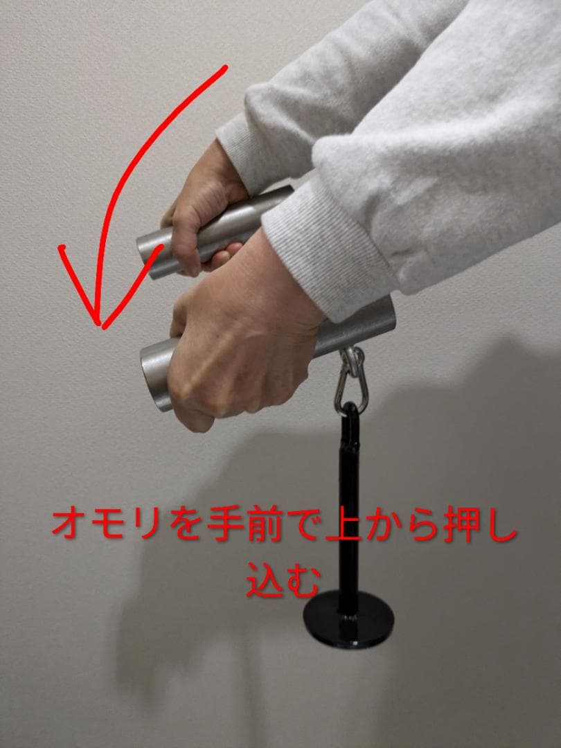 リストリバースカール　背面でも　手首リスト　順手逆手でアームレスリング　腕相撲