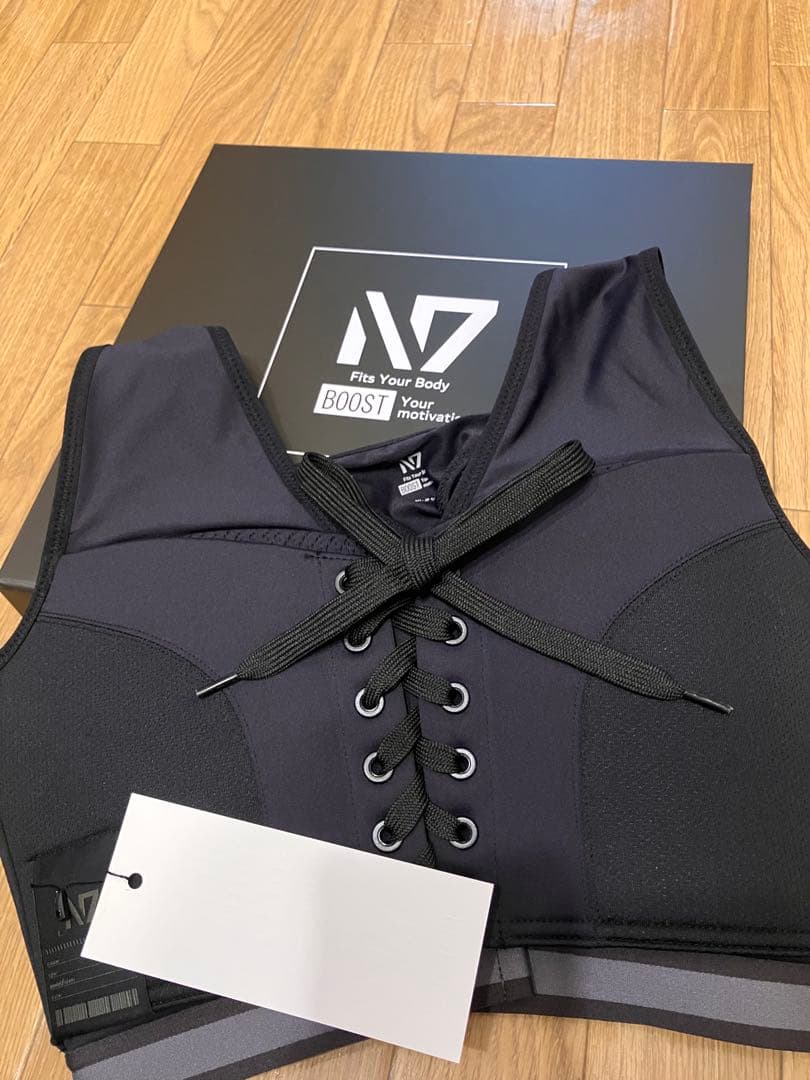 N7 /スポーツブラ / ひなちゃんねる / ブラック