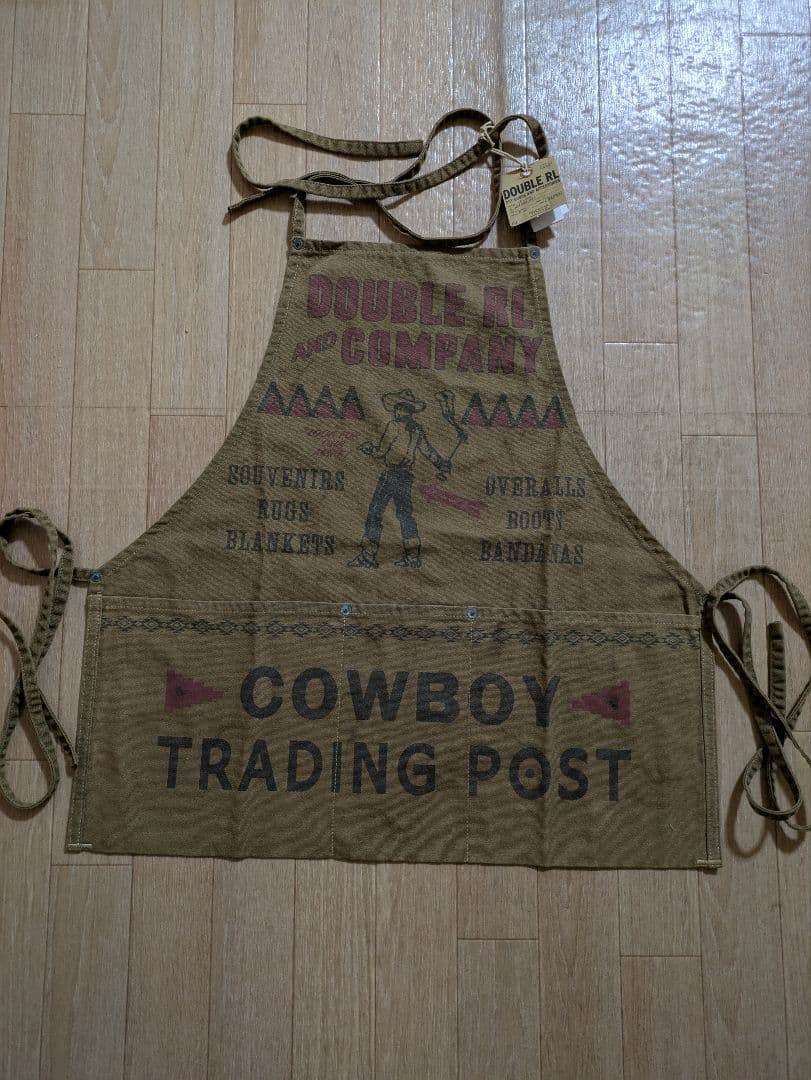 RRL カウボーイエプロン　ビンテージ加工　新品未使用