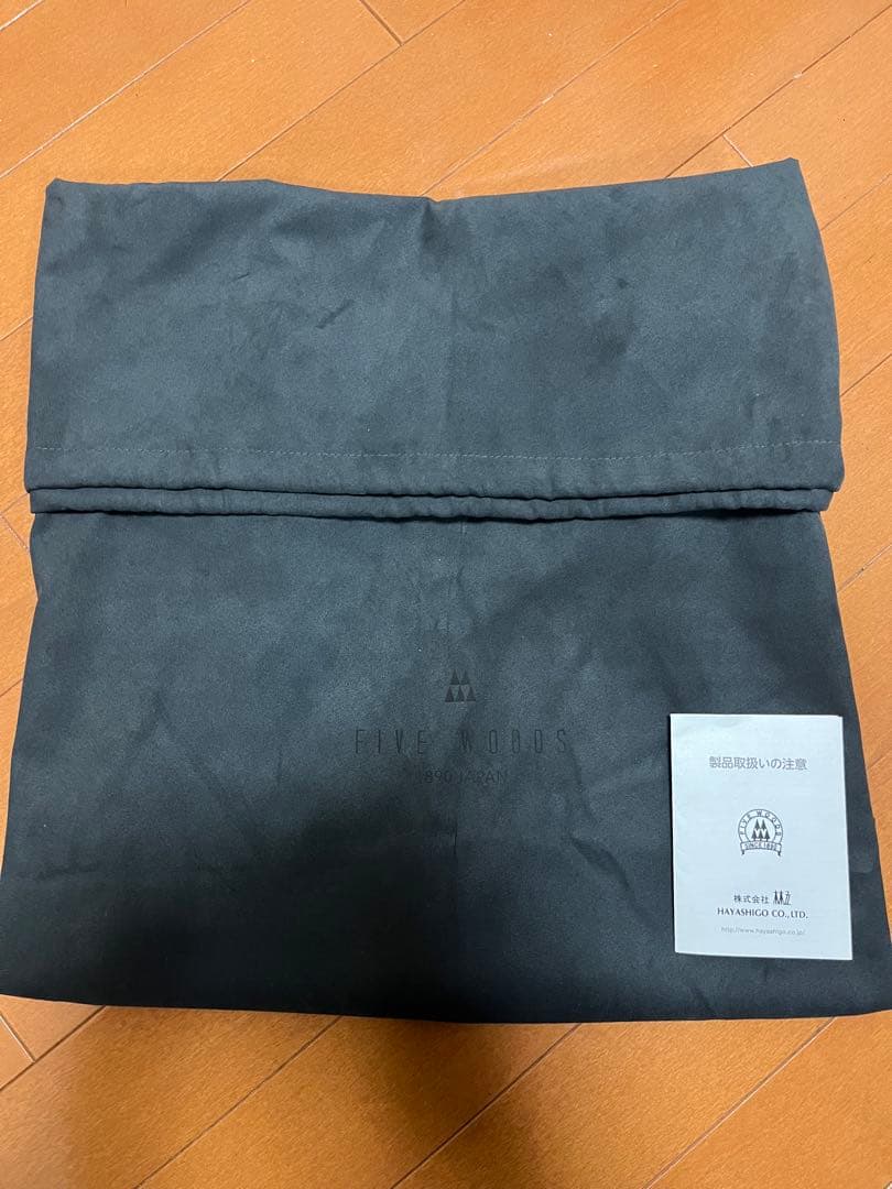 【こなき】FIVE WOODS レザートートバッグ ネイビーLsize