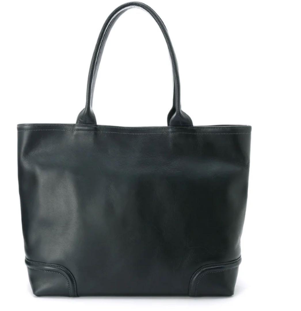 【こなき】FIVE WOODS レザートートバッグ ネイビーLsize