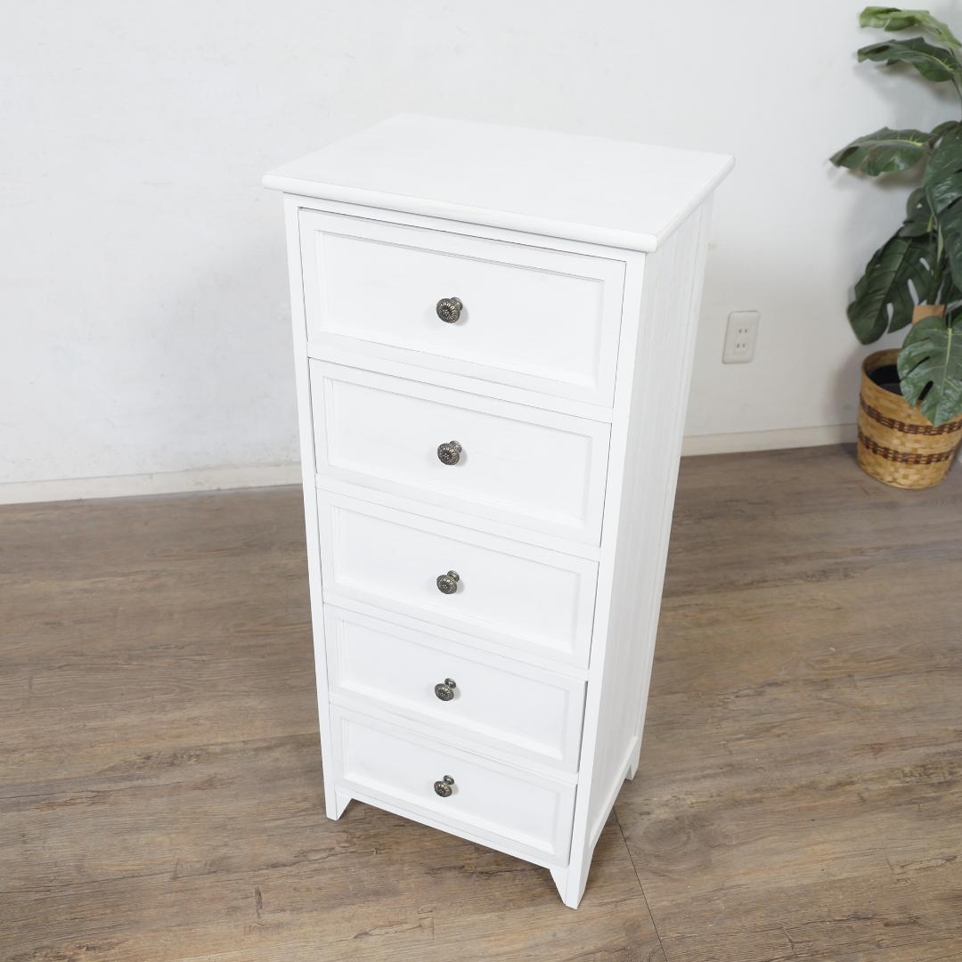 【新品】アンティーク風 シャビー仕上げ　レトロ チェスト　アウトレット