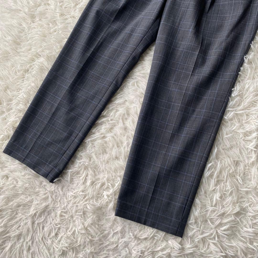 GREEN LABEL RELAXING ノーカラーダブルジャケット スーツ M