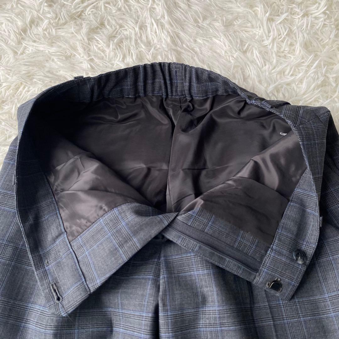 GREEN LABEL RELAXING ノーカラーダブルジャケット スーツ M