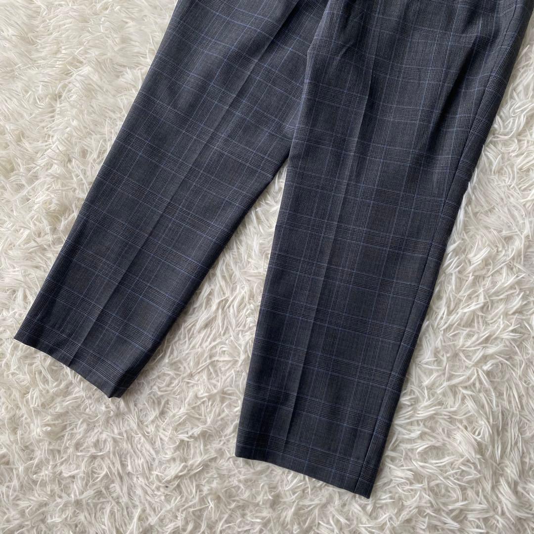 GREEN LABEL RELAXING ノーカラーダブルジャケット スーツ M