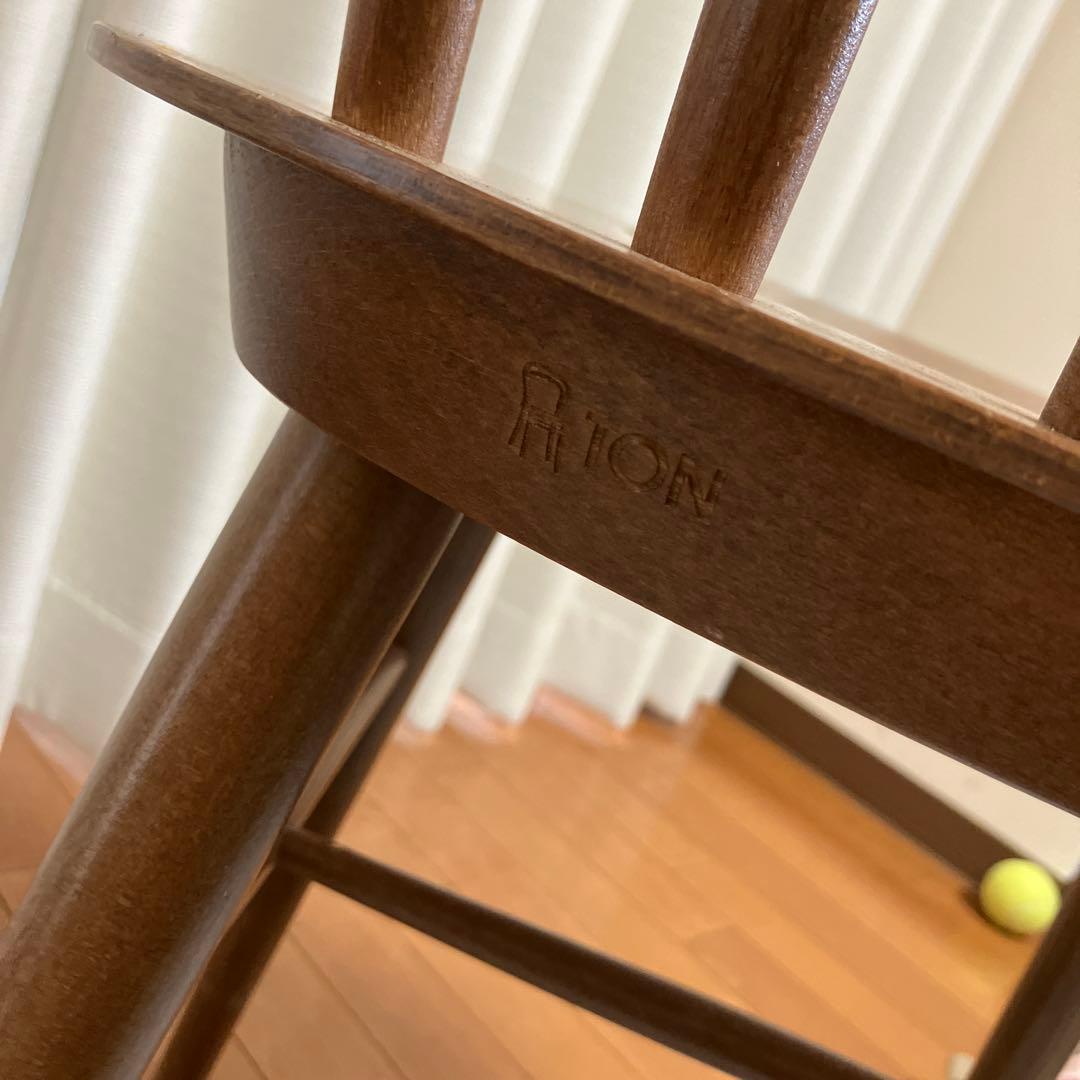 2月15日まで⭐️NOCE ブラウン木製ダイニングチェア　ウォールナット