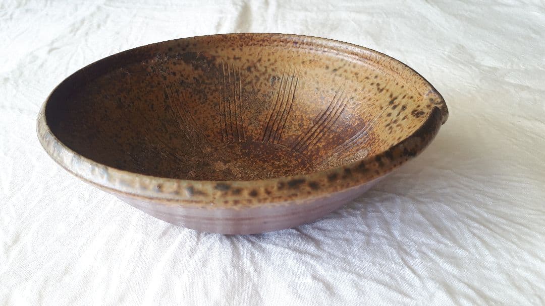 備前焼 【 鉢 】 陶印 ト