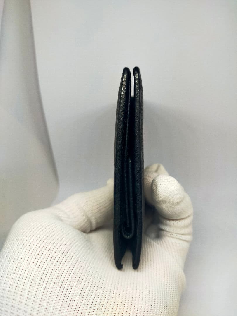 BVLGARI メンズ二つ折り財布 美品　小銭入れあり