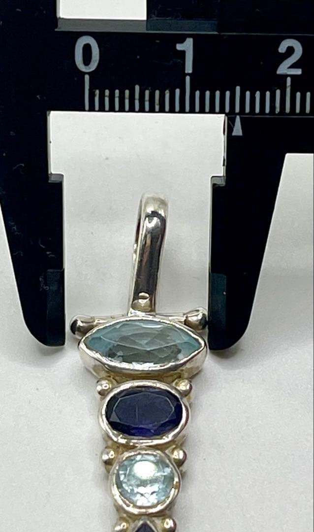 Shankari ジュエリー　ペンダントヘッド　アクアマリン、アメジスト