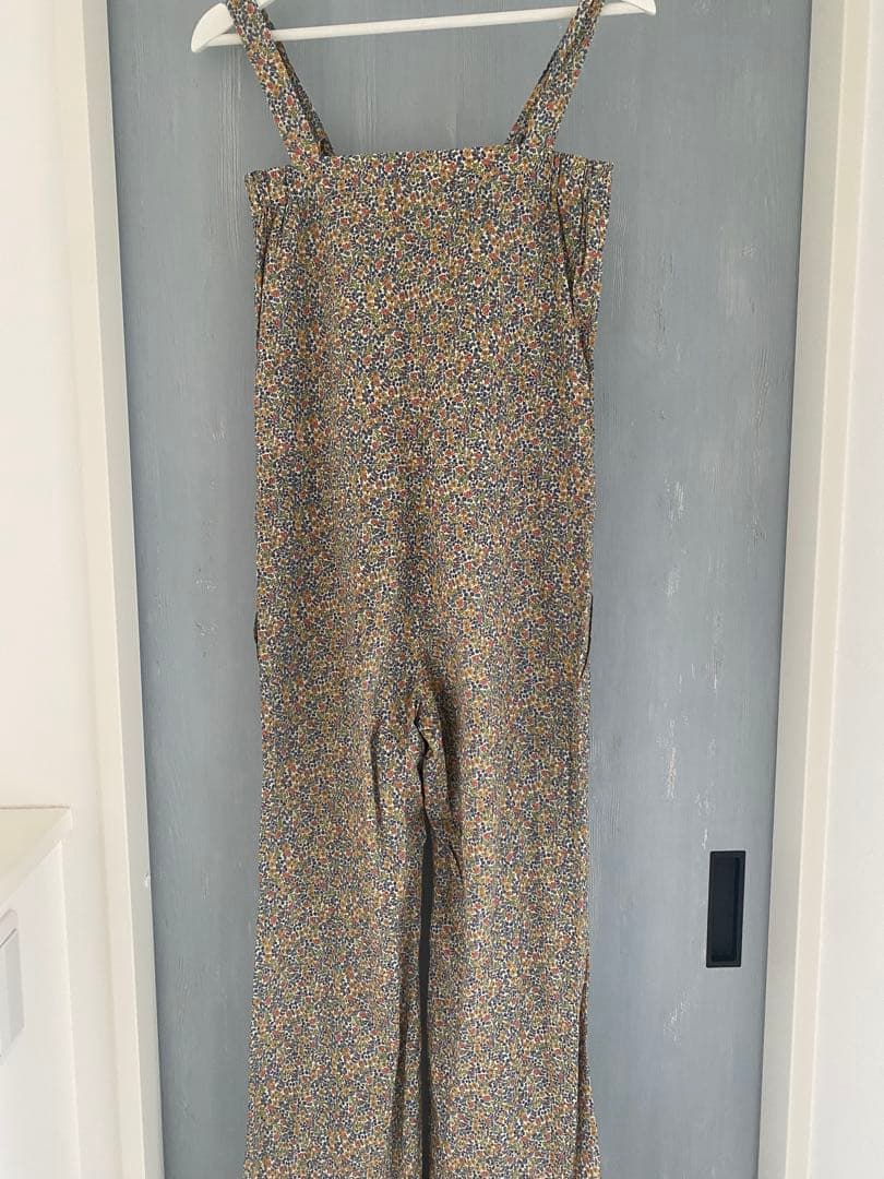 こぽんA.P.C. ×リバティサロペット フラワーコンビネゾンお値下げ可