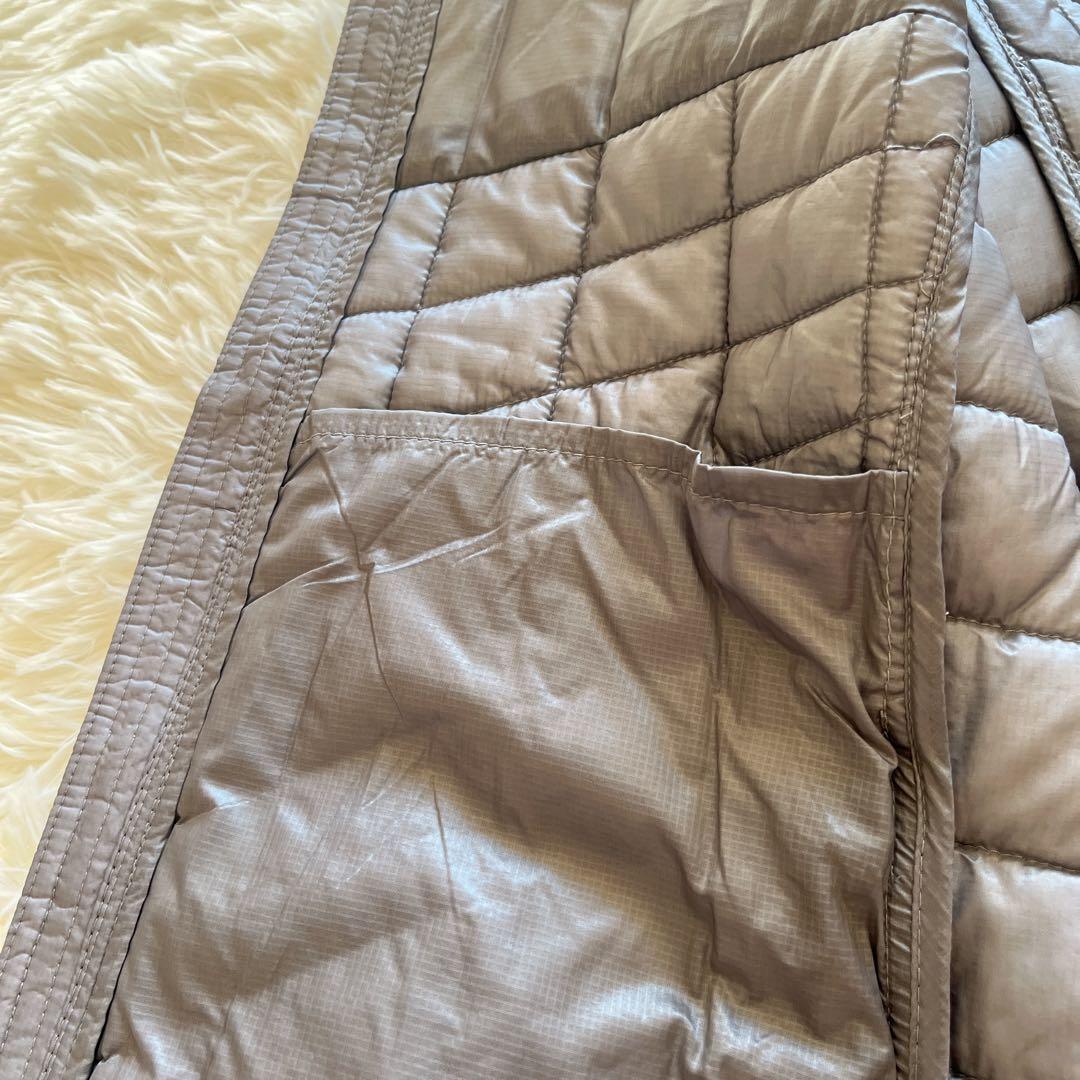 ノースフェイス　新品タグ付き　ダウン　キルティング　グレー