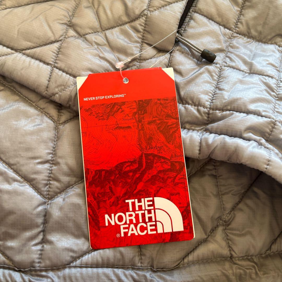 ノースフェイス　新品タグ付き　ダウン　キルティング　グレー