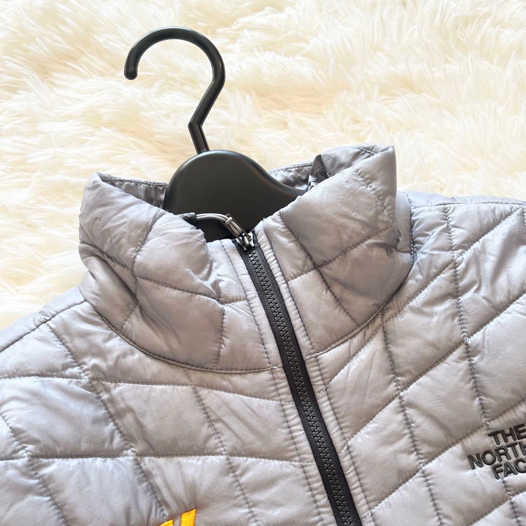 ノースフェイス　新品タグ付き　ダウン　キルティング　グレー
