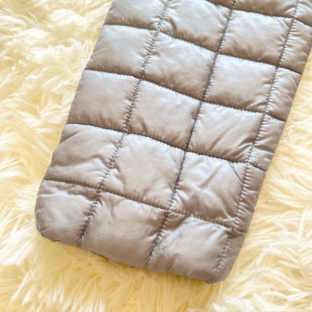 ノースフェイス　新品タグ付き　ダウン　キルティング　グレー