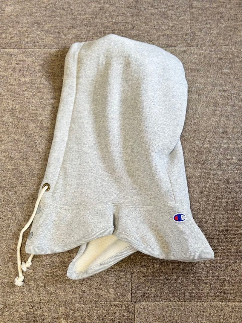 新品・未使用 BEAMS別注 Champion バラクラバ 色グレー