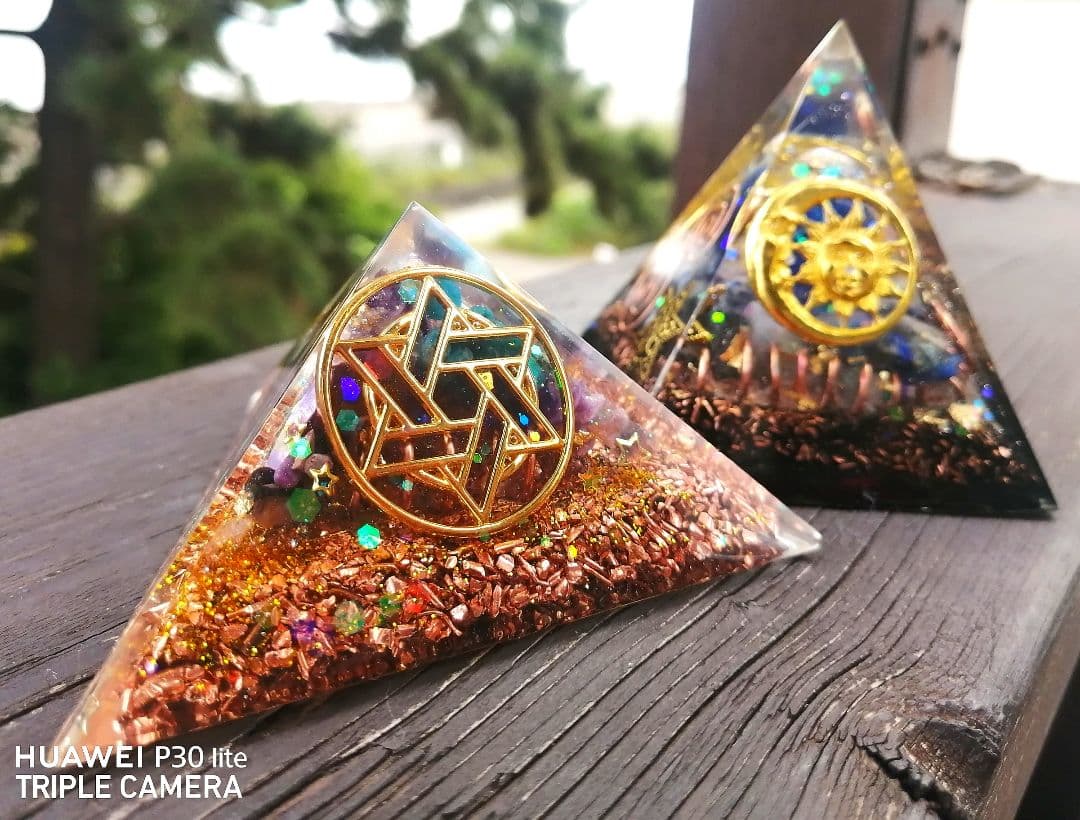 三角錐&四角錐✧ピラミッドのオルゴナイト✧ALL❤りりはさま❤専用です