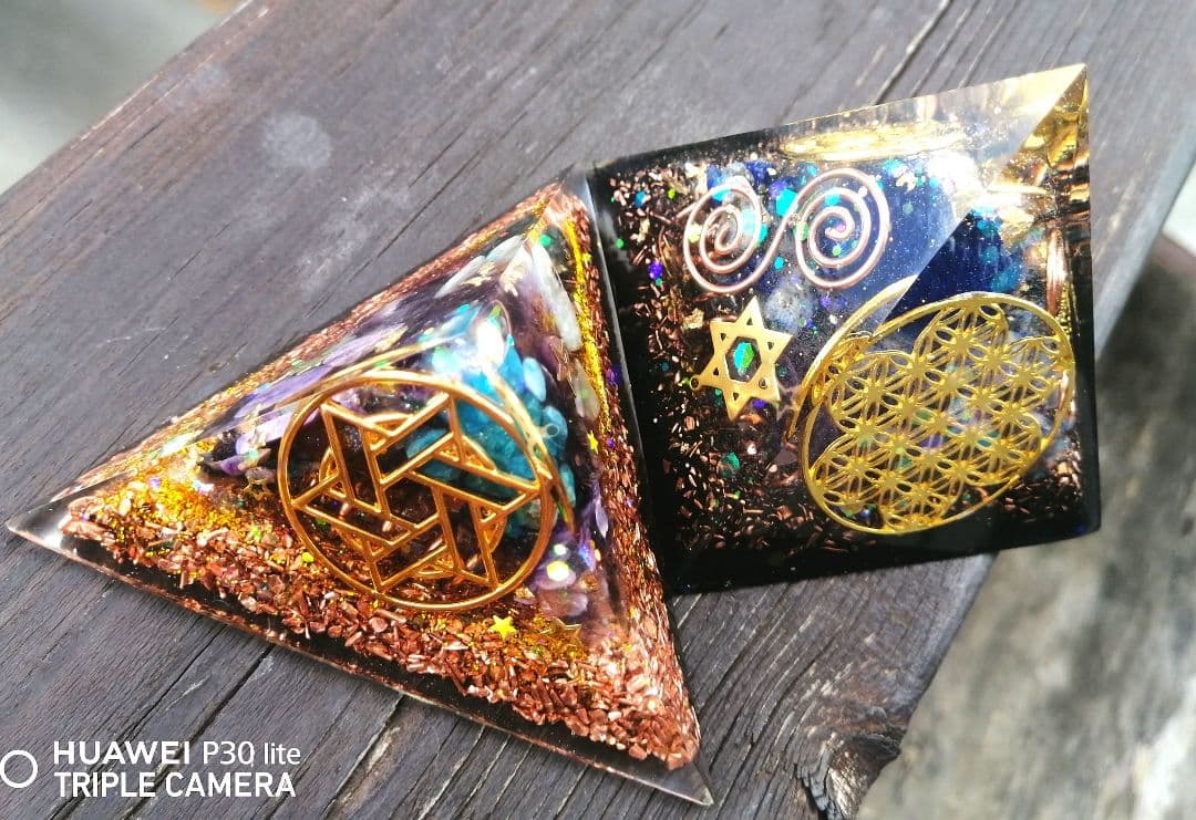 三角錐&四角錐✧ピラミッドのオルゴナイト✧ALL❤りりはさま❤専用です