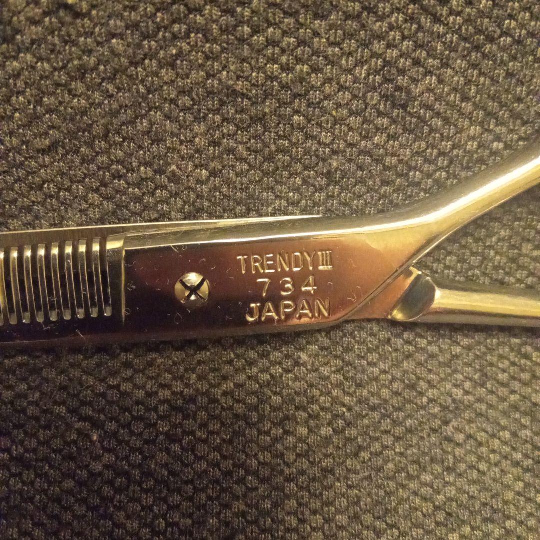 TRENDY III 734 セニングシザー スキ率　10%