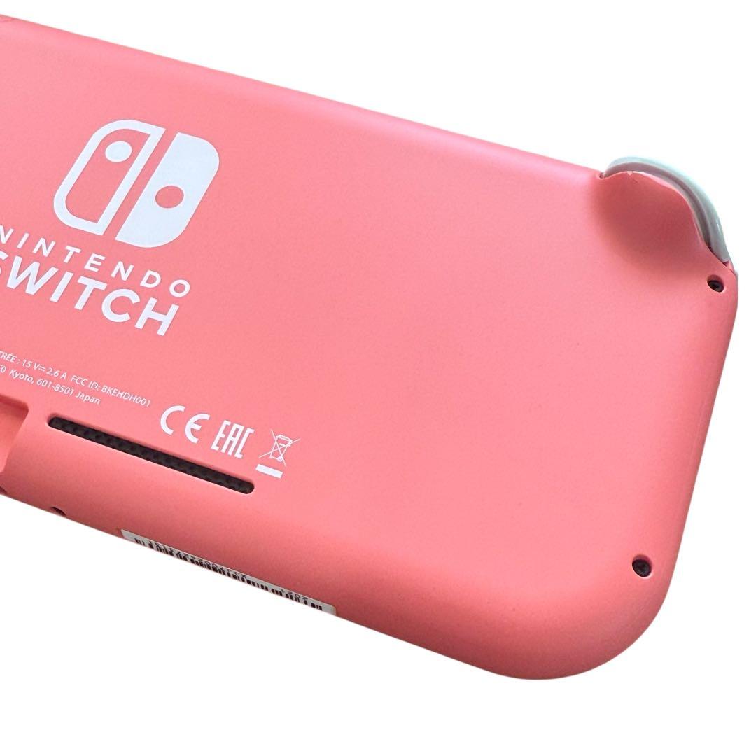 美品 ニンテンドースイッチライト コーラル Switch light ピンク